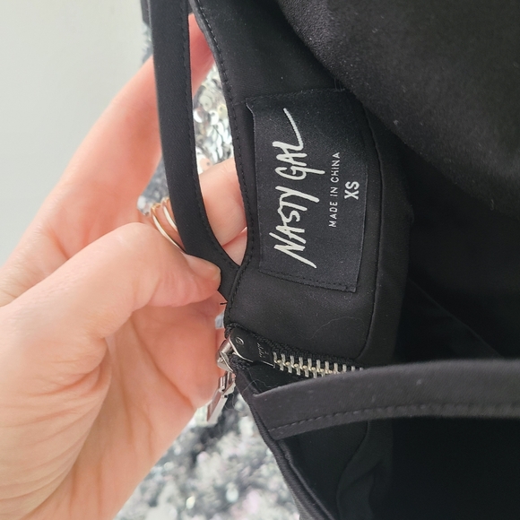 Nasty Gal backless mini dress . - Picture 7 of 8